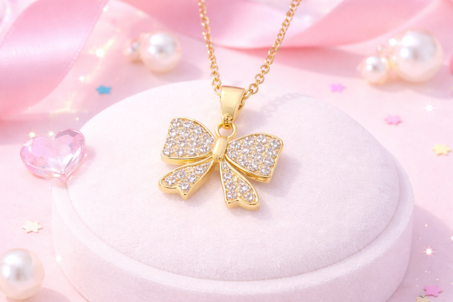 Bow Crystal Set 🎀✨ ⭐