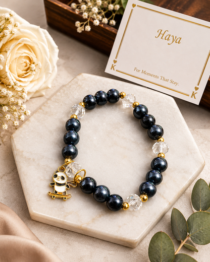 Haya Elegant Necklace & Bracelet Combo
